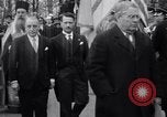 Standbild Griechisch-orthodoxe Zeremonie zu Ehren George Washington Valley Forge Pennsylvania USA, 1941, aus Sekunde 30 historischem Filmmaterial Videoclip 65675037919