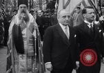 Standbild Griechisch-orthodoxe Zeremonie zu Ehren George Washington Valley Forge Pennsylvania USA, 1941, aus Sekunde 33 historischem Filmmaterial Videoclip 65675037919