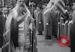 Standbild Griechisch-orthodoxe Zeremonie zu Ehren George Washington Valley Forge Pennsylvania USA, 1941, aus Sekunde 37 historischem Filmmaterial Videoclip 65675037919