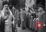 Standbild Griechisch-orthodoxe Zeremonie zu Ehren George Washington Valley Forge Pennsylvania USA, 1941, aus Sekunde 39 historischem Filmmaterial Videoclip 65675037919