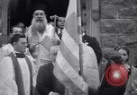 Standbild Griechisch-orthodoxe Zeremonie zu Ehren George Washington Valley Forge Pennsylvania USA, 1941, aus Sekunde 50 historischem Filmmaterial Videoclip 65675037919