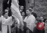 Standbild Griechisch-orthodoxe Zeremonie zu Ehren George Washington Valley Forge Pennsylvania USA, 1941, aus Sekunde 53 historischem Filmmaterial Videoclip 65675037919