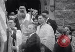 Standbild Griechisch-orthodoxe Zeremonie zu Ehren George Washington Valley Forge Pennsylvania USA, 1941, aus Sekunde 56 historischem Filmmaterial Videoclip 65675037919