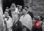 Standbild Griechisch-orthodoxe Zeremonie zu Ehren George Washington Valley Forge Pennsylvania USA, 1941, aus Sekunde 57 historischem Filmmaterial Videoclip 65675037919