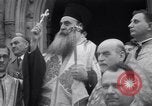 Standbild Griechisch-orthodoxe Zeremonie zu Ehren George Washington Valley Forge Pennsylvania USA, 1941, aus Sekunde 60 historischem Filmmaterial Videoclip 65675037919