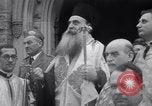Standbild Griechisch-orthodoxe Zeremonie zu Ehren George Washington Valley Forge Pennsylvania USA, 1941, aus Sekunde 61 historischem Filmmaterial Videoclip 65675037919