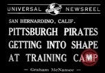 Immagine di Pittsburgh Pirates San Bernardino California USA, 1941, secondo 4 filmato di repertorio 65675037921