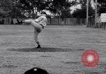 Standbild Cleveland Indians baseball team in Spring Training Fort Myers Florida USA, 1941, aus Sekunde 32 historischem Filmmaterial Videoclip 65675037922