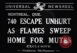 Image les pompiers Montréal Québec Canada, 1941, de la seconde 7 séquences d'archives historiques vidéo 65675037923