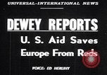 Immagine di Thomas Dewey New York United States USA, 1949, secondo 1 filmato di repertorio 65675037926