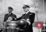 Standbild George Arida mit Hitlers Aviso Grille Yacht New York United States USA, 1949, aus Sekunde 11 historischem Filmmaterial Videoclip 65675037927