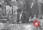 Image of Senator John Kennedy speaking  Chicago Illinois USA, 1956, second 5 stock footage video 65675037941