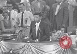 Image of Senator John Kennedy speaking  Chicago Illinois USA, 1956, second 6 stock footage video 65675037941