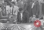 Image of Senator John Kennedy speaking  Chicago Illinois USA, 1956, second 8 stock footage video 65675037941