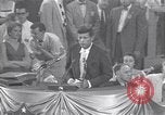 Image of Senator John Kennedy speaking  Chicago Illinois USA, 1956, second 14 stock footage video 65675037941