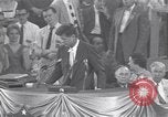 Image of Senator John Kennedy speaking  Chicago Illinois USA, 1956, second 39 stock footage video 65675037941