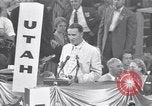 Image of Estes Kefauver speaks at convention Chicago Illinois USA, 1956, second 6 stock footage video 65675037942