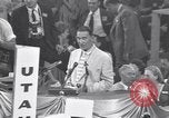 Image of Estes Kefauver speaks at convention Chicago Illinois USA, 1956, second 7 stock footage video 65675037942