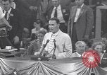 Image of Estes Kefauver speaks at convention Chicago Illinois USA, 1956, second 16 stock footage video 65675037942