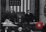 Image of Joseph Martin and Sam Rayburn in Congress Washington DC USA, 1953, second 18 stock footage video 65675037944