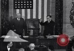 Image of Joseph Martin and Sam Rayburn in Congress Washington DC USA, 1953, second 22 stock footage video 65675037944