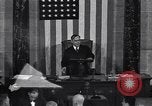 Image of Joseph Martin and Sam Rayburn in Congress Washington DC USA, 1953, second 28 stock footage video 65675037944