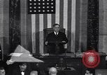Image of Joseph Martin and Sam Rayburn in Congress Washington DC USA, 1953, second 31 stock footage video 65675037944