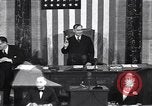 Image of Joseph Martin and Sam Rayburn in Congress Washington DC USA, 1953, second 56 stock footage video 65675037944