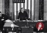 Image of Joseph Martin and Sam Rayburn in Congress Washington DC USA, 1953, second 60 stock footage video 65675037944