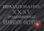 Image Yasnov Mikhaio parle au 35e anniversaire de la révolution Moscou Russie Union Soviétique, 1952, de la seconde 3 séquences d'archives historiques vidéo 65675037974