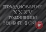 Image Yasnov Mikhaio parle au 35e anniversaire de la révolution Moscou Russie Union Soviétique, 1952, de la seconde 4 séquences d'archives historiques vidéo 65675037974
