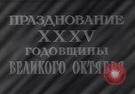 Image Yasnov Mikhaio parle au 35e anniversaire de la révolution Moscou Russie Union Soviétique, 1952, de la seconde 5 séquences d'archives historiques vidéo 65675037974