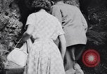 Image of Queen Elizabeth and Prince Philip visit caves New Zealand, 1954, second 13 stock footage video 65675037984