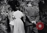 Image of Queen Elizabeth and Prince Philip visit caves New Zealand, 1954, second 17 stock footage video 65675037984