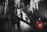 Image of Queen Elizabeth and Prince Philip visit caves New Zealand, 1954, second 23 stock footage video 65675037984
