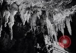 Image of Queen Elizabeth and Prince Philip visit caves New Zealand, 1954, second 35 stock footage video 65675037984