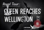 Image of Queen Elizabeth Wellington New Zealand, 1954, second 1 stock footage video 65675037985