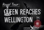 Image of Queen Elizabeth Wellington New Zealand, 1954, second 4 stock footage video 65675037985