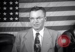 Image of House UnAmerican activities Committee hearing Los Angeles California USA, 1951, second 42 stock footage video 65675038013