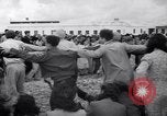 Image of British troops with Jewish immigrants in Palestine Palestine, 1947, second 15 stock footage video 65675038026