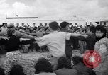 Image of British troops with Jewish immigrants in Palestine Palestine, 1947, second 21 stock footage video 65675038026