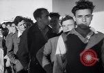 Image of British troops with Jewish immigrants in Palestine Palestine, 1947, second 38 stock footage video 65675038026