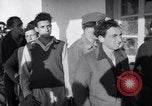 Image of British troops with Jewish immigrants in Palestine Palestine, 1947, second 41 stock footage video 65675038026