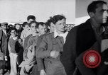 Image of British troops with Jewish immigrants in Palestine Palestine, 1947, second 48 stock footage video 65675038026