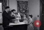 Image of dwarf family and babies Austin Texas USA, 1950, second 16 stock footage video 65675038031