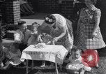 Image of first birthday of Nancy Gayle born to dwarf parents Austin Texas USA, 1950, second 3 stock footage video 65675038032