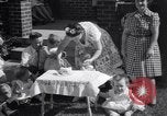 Image of first birthday of Nancy Gayle born to dwarf parents Austin Texas USA, 1950, second 10 stock footage video 65675038032
