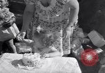 Image of first birthday of Nancy Gayle born to dwarf parents Austin Texas USA, 1950, second 16 stock footage video 65675038032