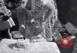 Image of first birthday of Nancy Gayle born to dwarf parents Austin Texas USA, 1950, second 17 stock footage video 65675038032