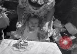 Image of first birthday of Nancy Gayle born to dwarf parents Austin Texas USA, 1950, second 26 stock footage video 65675038032